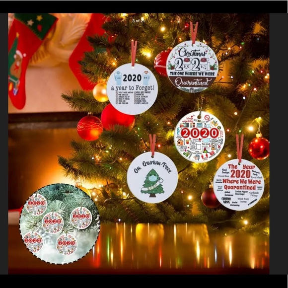 2020 Christmas Tree Ornament Hanging Ornaments - Picture 9 of 16